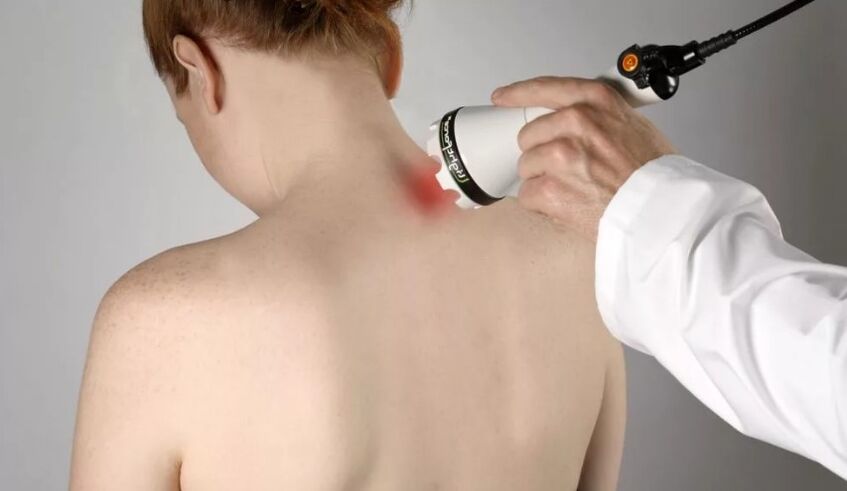 Osteokondrosia cervikala tratatzeko metodo fisioterapeutikoa