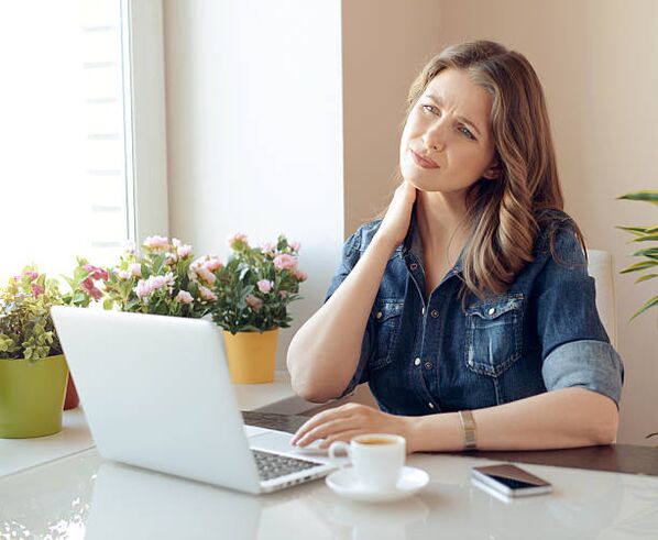 Emakumeen umetokiko osteokondrosiaren sintomak